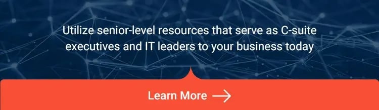 Utilize senior-level resources that serve as C-suite executives and IT leaders to your business today